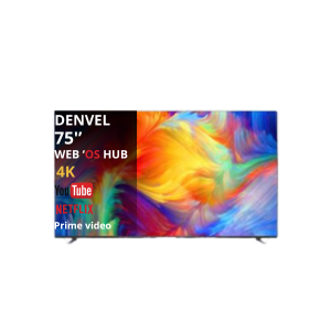 Téléviseur Denvel 75&Prime; 75DF1 Smart Tv -Web&rsquo;OS-4K